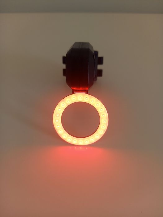Luz led traseira para bicicleta