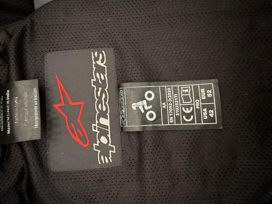 Vendo Casaco de Alpinestars Cabedal