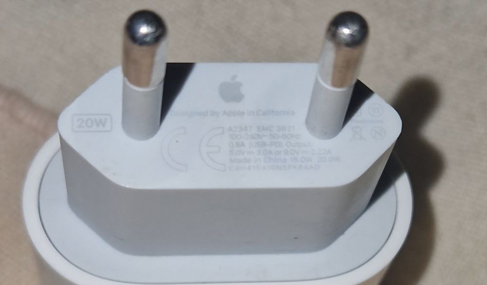 Carregador Apple Original 20W USB-C