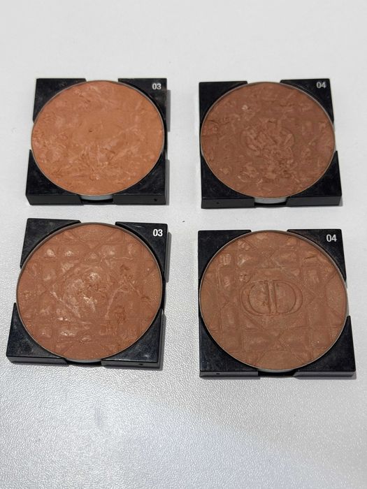 Пудра-бронзатор та фіксуюча пудра з матовим та сяючим фінішем від Dior