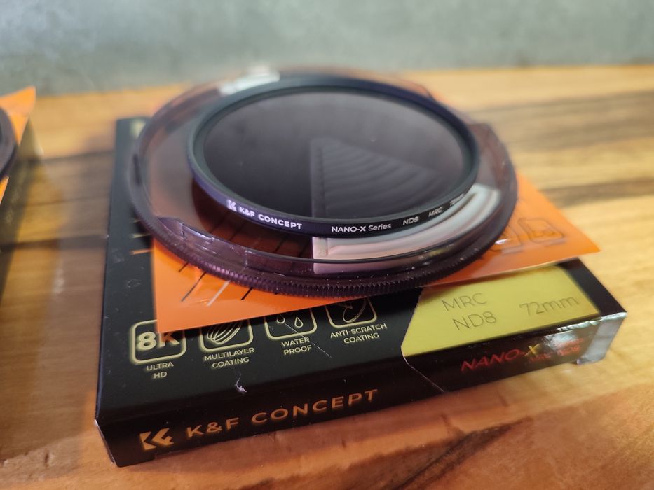 K&F Concept MRC ND 8  ND8  UV  82mm