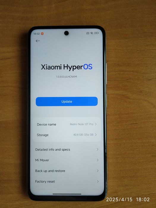 Телефон Редмі нот 12т про
