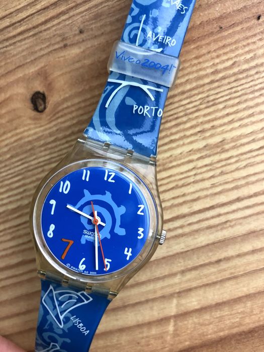 Relógio Swatch Euro 2004