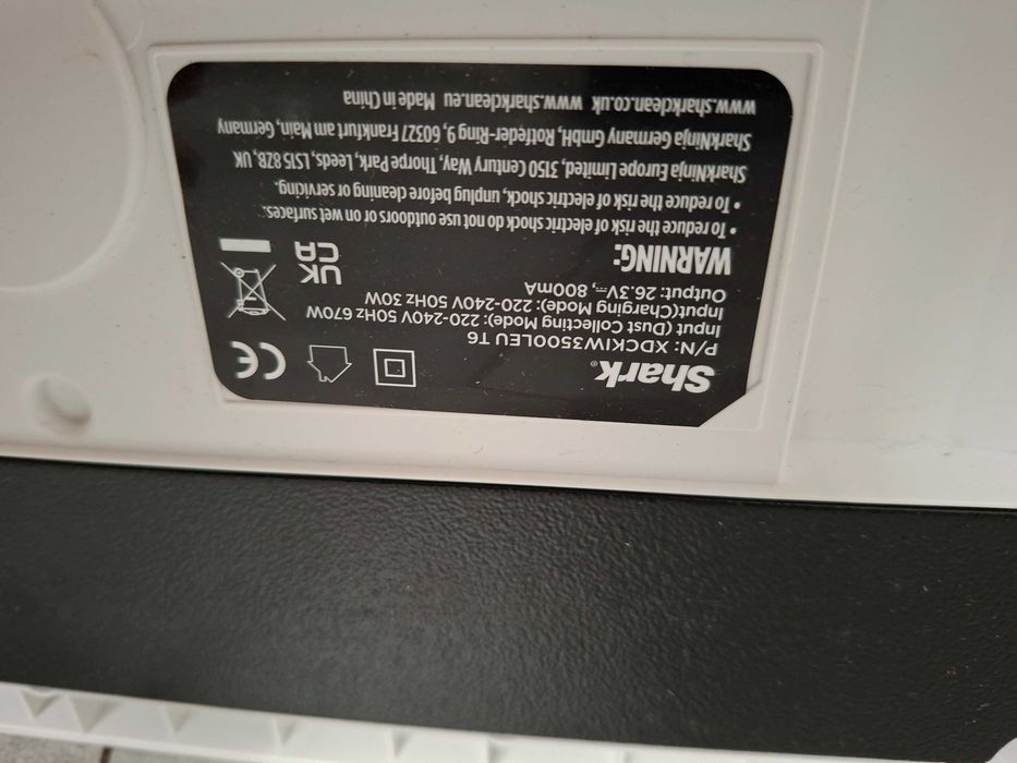 Stacja dokująca do odkurzacza SHARK Detect Pro IW3611EU