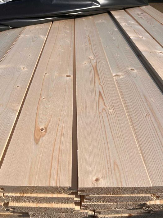 Deska podłogowa 28x121 Świerk skandynawski stropopodłoga pióro wpust