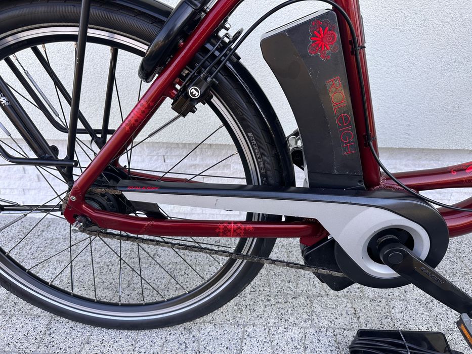 Rower RALEIGH - koła 26, wsp elektryczne Impulse, ham hydrauliczne