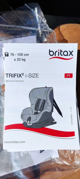 Cadeira Auto Britax Romer Trifix 2 i-Size até 22Kg