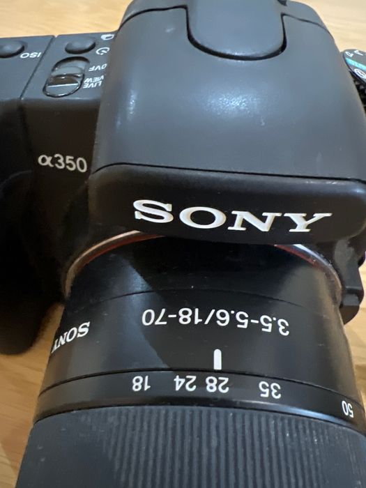 Máquina fotográfica Sony 350