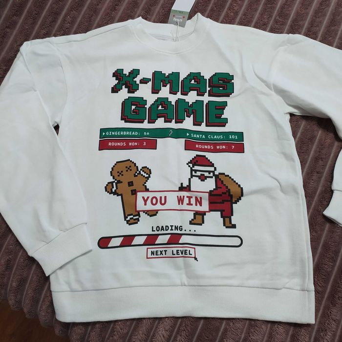 Бомбер, светр, толстовка, чоловіча кофта, новорічний світшот