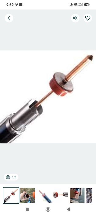 Rury próżniowe heat pipe nowe szklane próżniowe 58x180