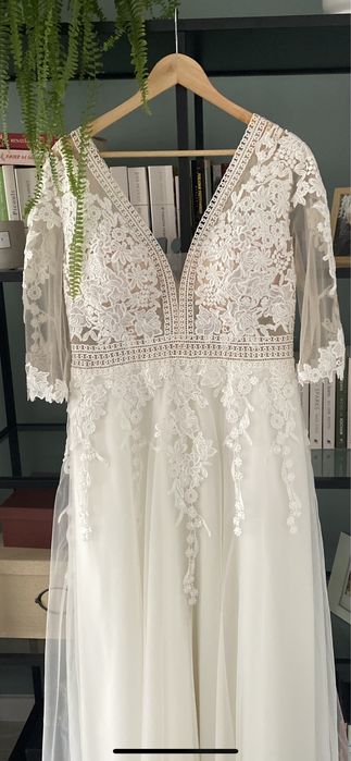 Suknia ślubna boho, 44