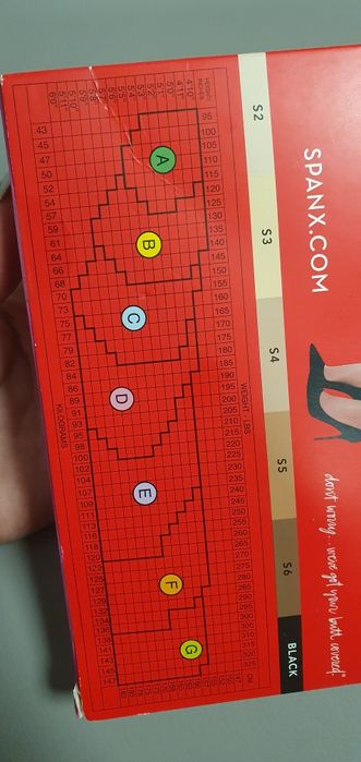 Spanx rajstopy modelujace nowe S 4