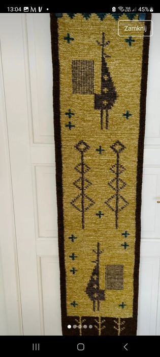 R.Orszulski,Duże piękne Cepelia kilim gobelin/inne,kolekcja Wysylka