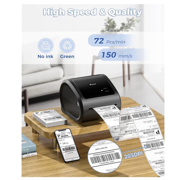 Impressora térmica Phomemo D520BT