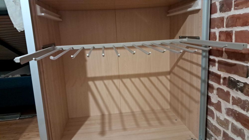 Komplement - wieszak do spodni, do szafy PAX Ikea.