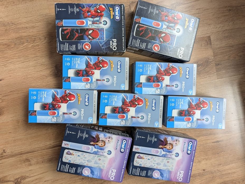 Szczoteczka elektryczna Oral B PRO kids.