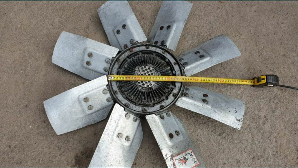 Вентелятор вискомуфта MAN IVECO RENAULT DAF