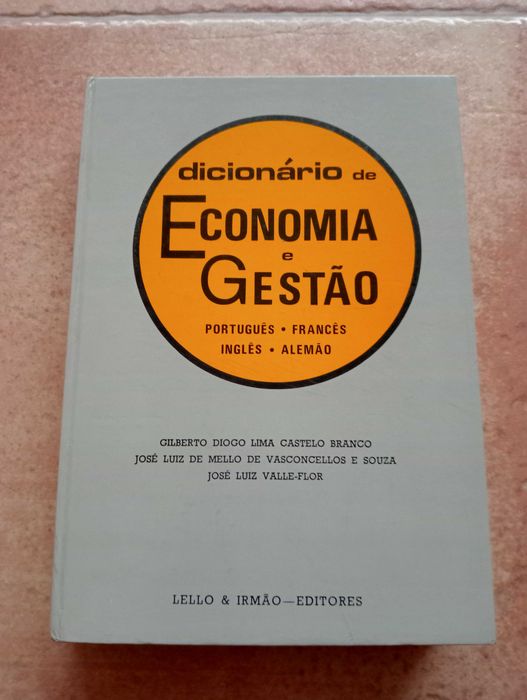 Livro – Dicionário de Economia e Gestão
