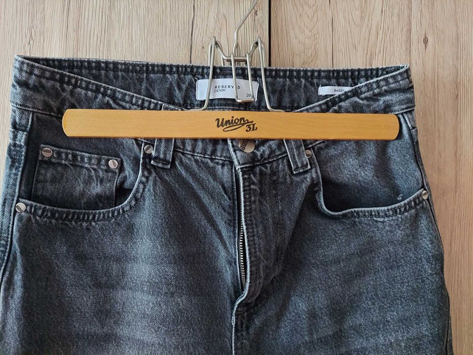 Jeansy baggy Reserved rozm. 28