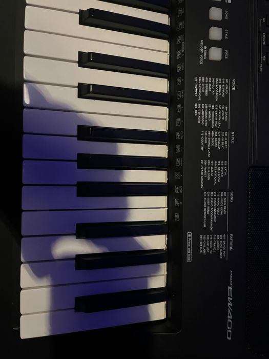 Teclado Yamaha EW400 76 teclas Troco por guitarra