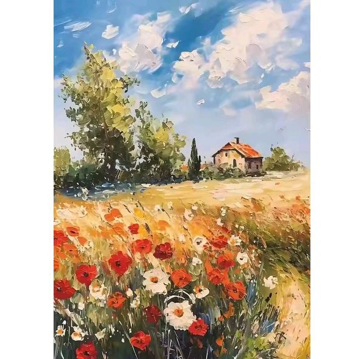Картина за номерами, набір для малювання