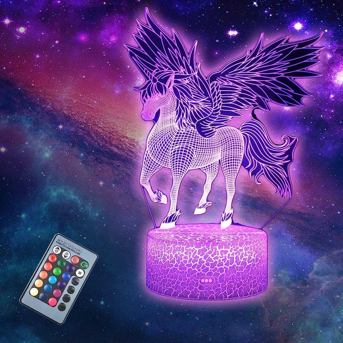 Nowa nocna lampka ledowa / lampa jednorożec / konik ! NOWOŚĆ !378!