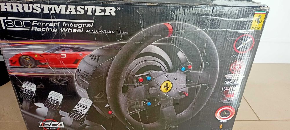 Konsola kierownica wyścigowa THRUSTMASTER T300 Ferrari Stargard • OLX.pl