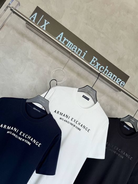 Футболка Armani Exchange / чоловіча футболка AX M-3XL