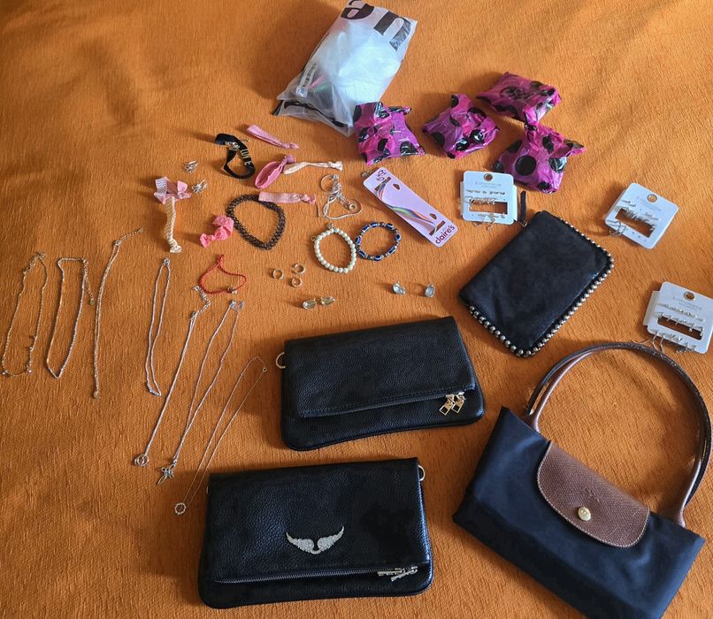 Lote grande com imensas acessórios