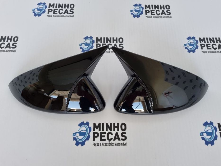 Capas de Espelho Vw Golf 7 VII Preto Brilho