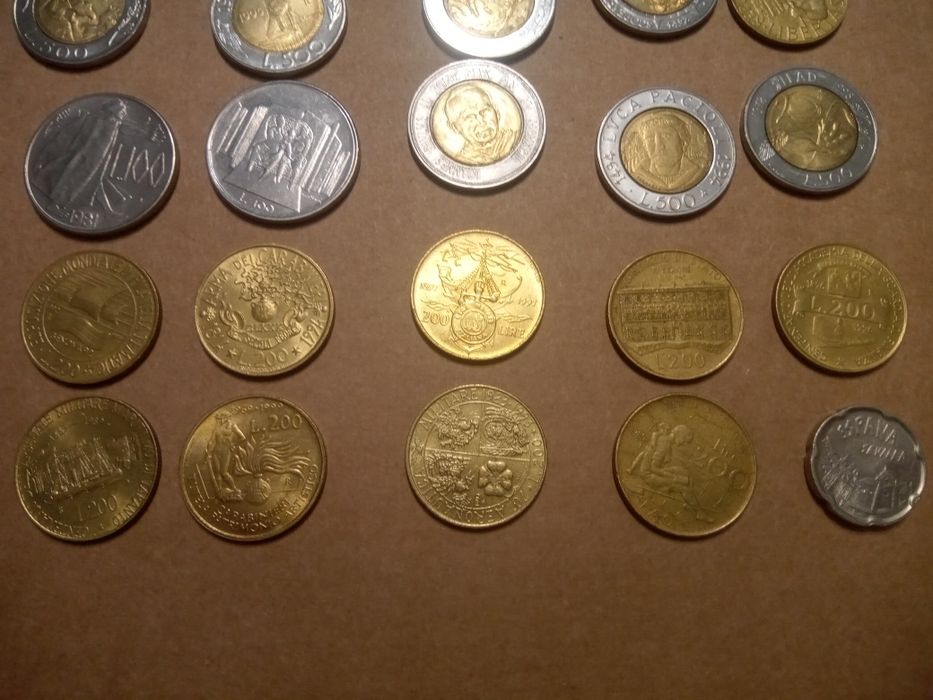 Монети Сан-Марино, Італії, Ватикану,  Екваторіальної Гвінеї, Великої Б