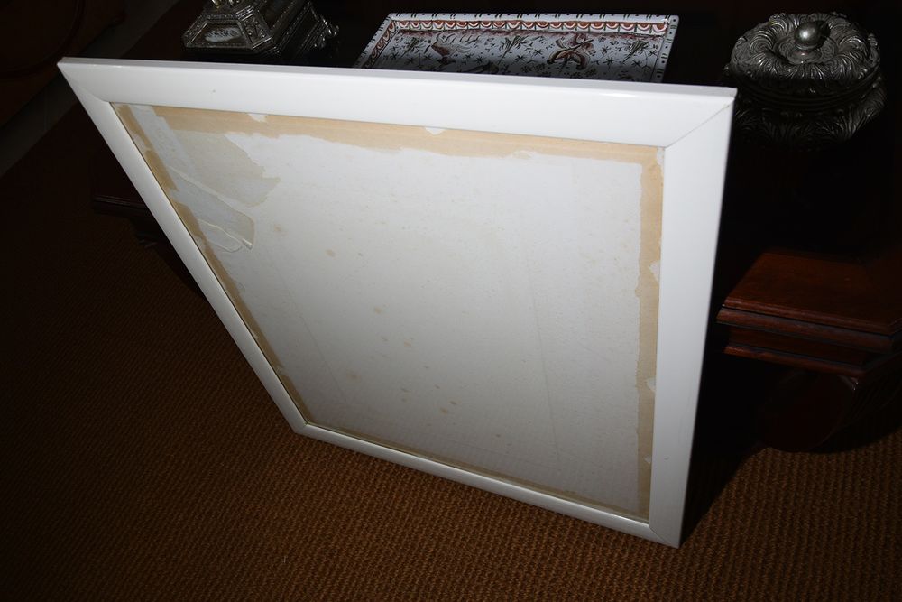 Moldura Branco Lacado 60x64