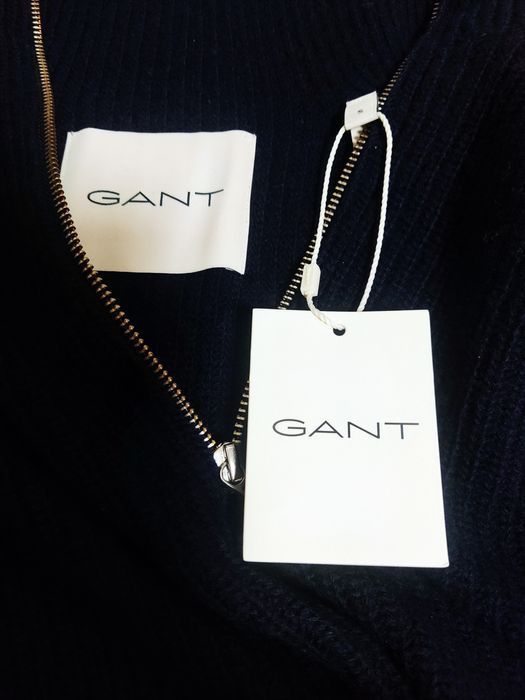 Nowy wełniany sweter Gant S M