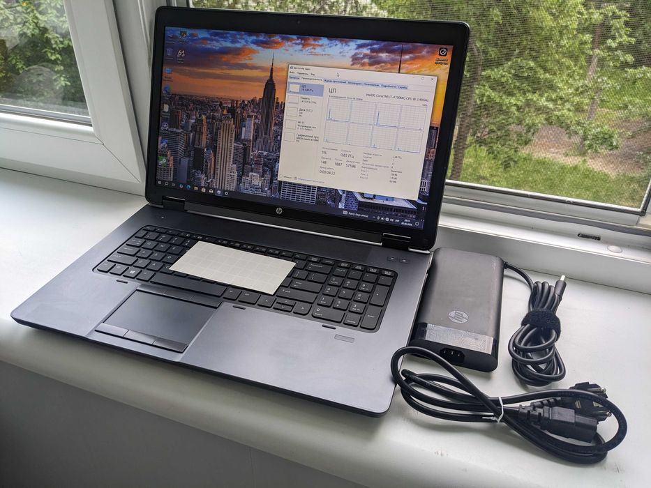 HP Zbook 17 G2 | 17" HD+ | i7-4700MQ | 16/256Гб | K3100M 4Гб | бат new