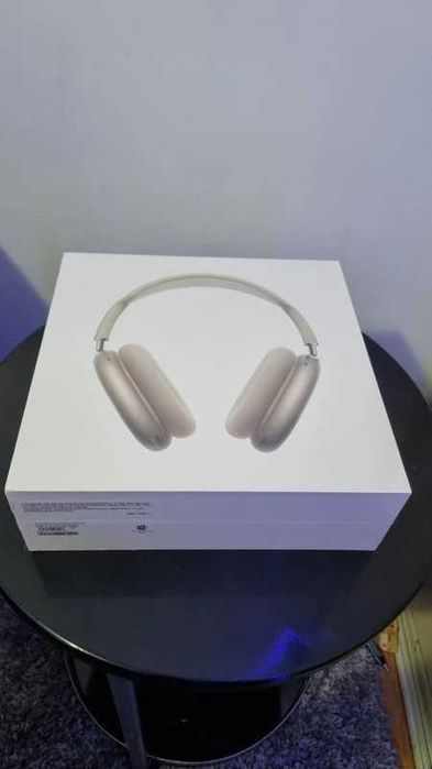 Prezenty świąteczne słuchawki apple airpods max USB-C nowe starlight