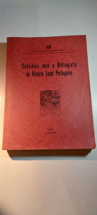Subsidios para a Bibliografia da História Local Portuguesa (1933)