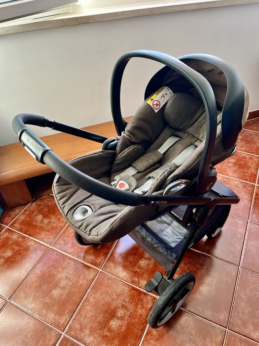 Conjunto Cybex Balios. Ovo Alcofa + Carrinho Bebé