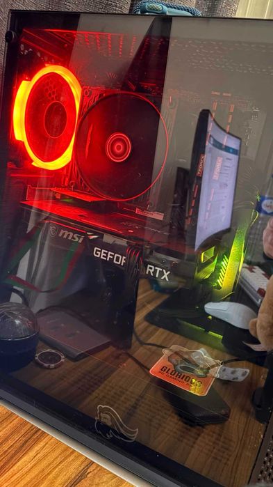 PC Gaming Ryzen 5 + RTX 3050 | 16GB RAM | SSD + NVMe | Caixa RGB