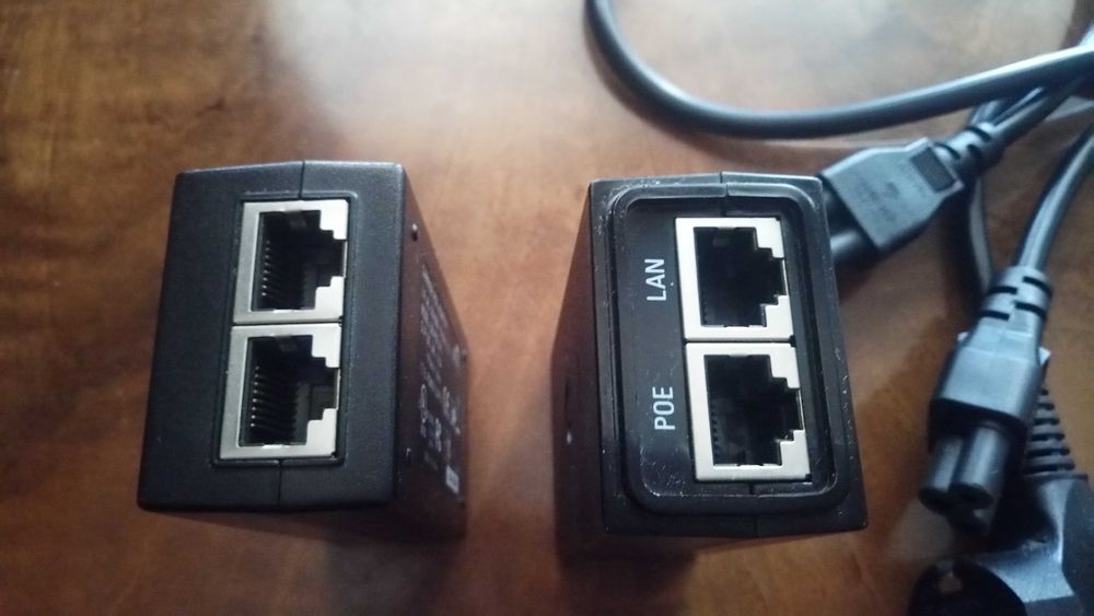 блок питания poe(PoE инжектор Ubiquiti) 24 в 0.5 a