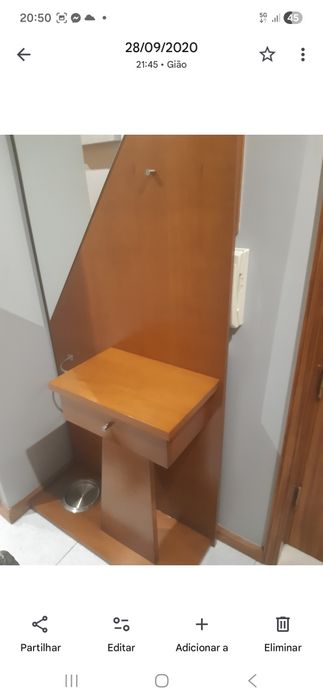 Móvel de entrada