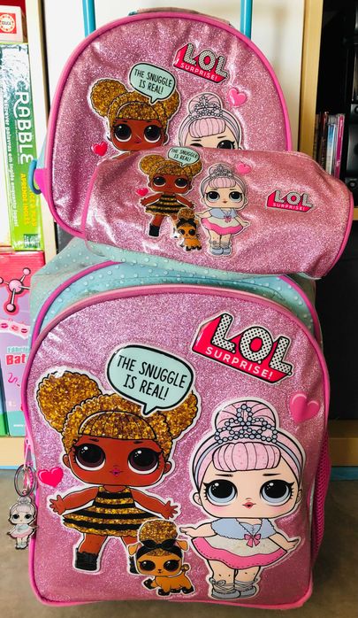 Conjunto Mochila Trolley LOL Surprise
