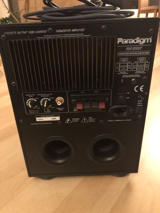 Zestaw Kina Domowego 4.1 PARADIGM v.3 + Amplituner KODA AV-505 + Kabel Real Cable OFC