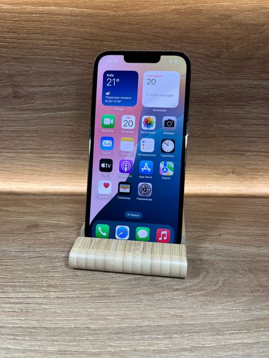 iPhone 13 Pro 128 Graphite!! АКБ: 100%!! №: 0755!! СТАН ГАРНИЙ !!! З США !! Айфон купити оригінал !!