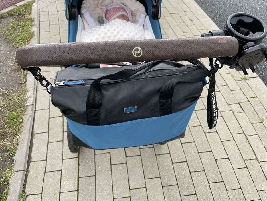 Cybex e-Priam 3w1 – kompletny zestaw, stan bardzo dobry