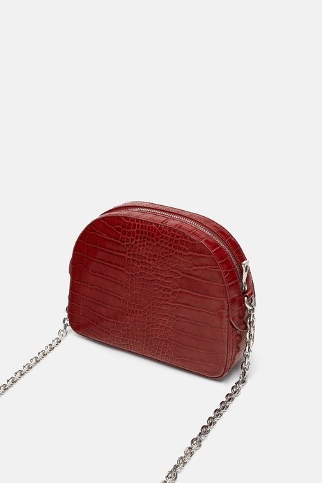 Сумка zara красная