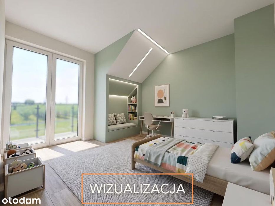 Nowy bliźniak w stanie deweloperskim | Szpetal Górny, ul. Sadowa