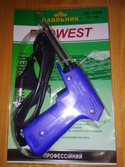 Паяльник пістолет ZD -90B