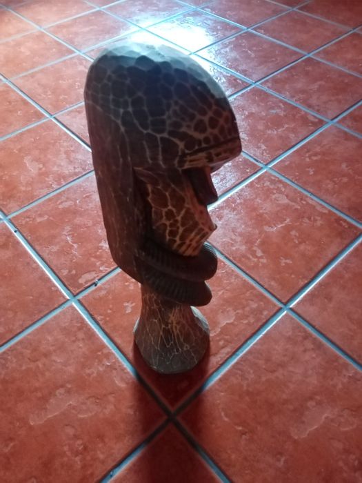 Peças de decoração madeira maciça