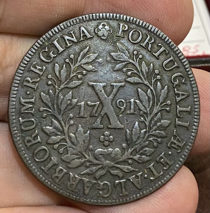 Moeda  259 - X Reis D MARIA I - 1791