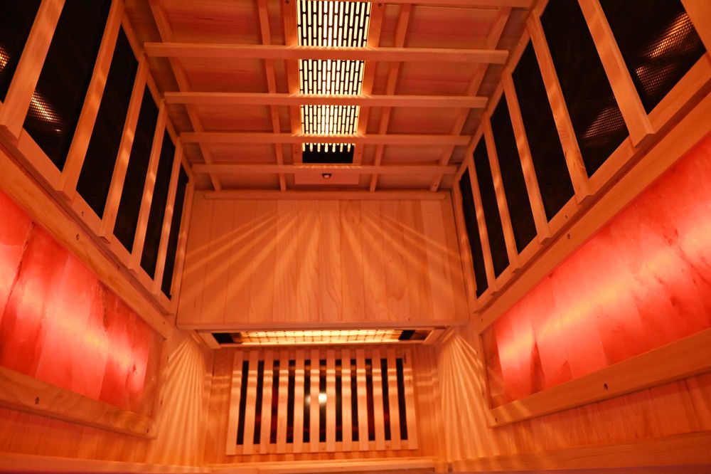 Sauna domowa sucha Infrared +panele solne GN-EA1R 90x90x200cm